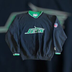 vintage 1990's XL Starter x Pro Line NFL New York Jets sweater pullover vtg